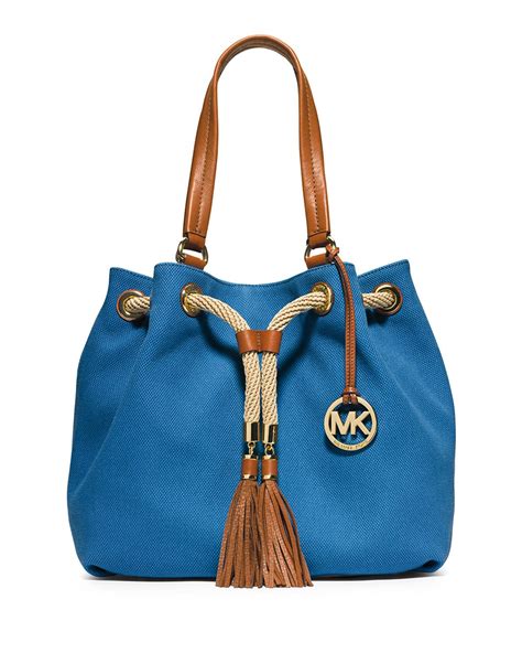 michael kors purses large tote|Michael Kors large canvas tote.